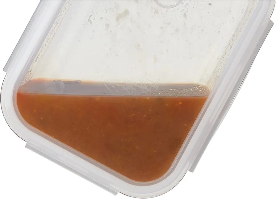 Diamonds 3pc Glass Storage -Rectangle