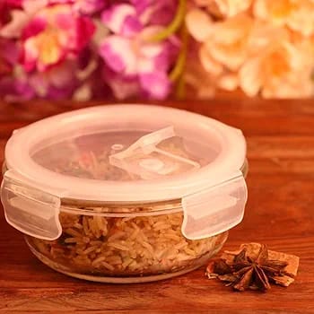 Diamonds 3pc Glass Storage-Round