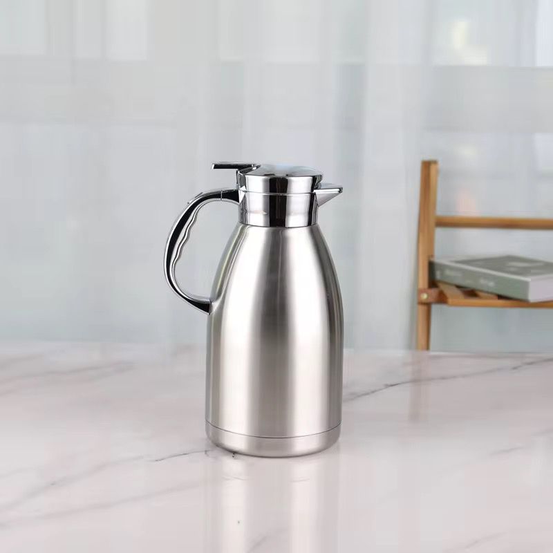 Silver Round Flask