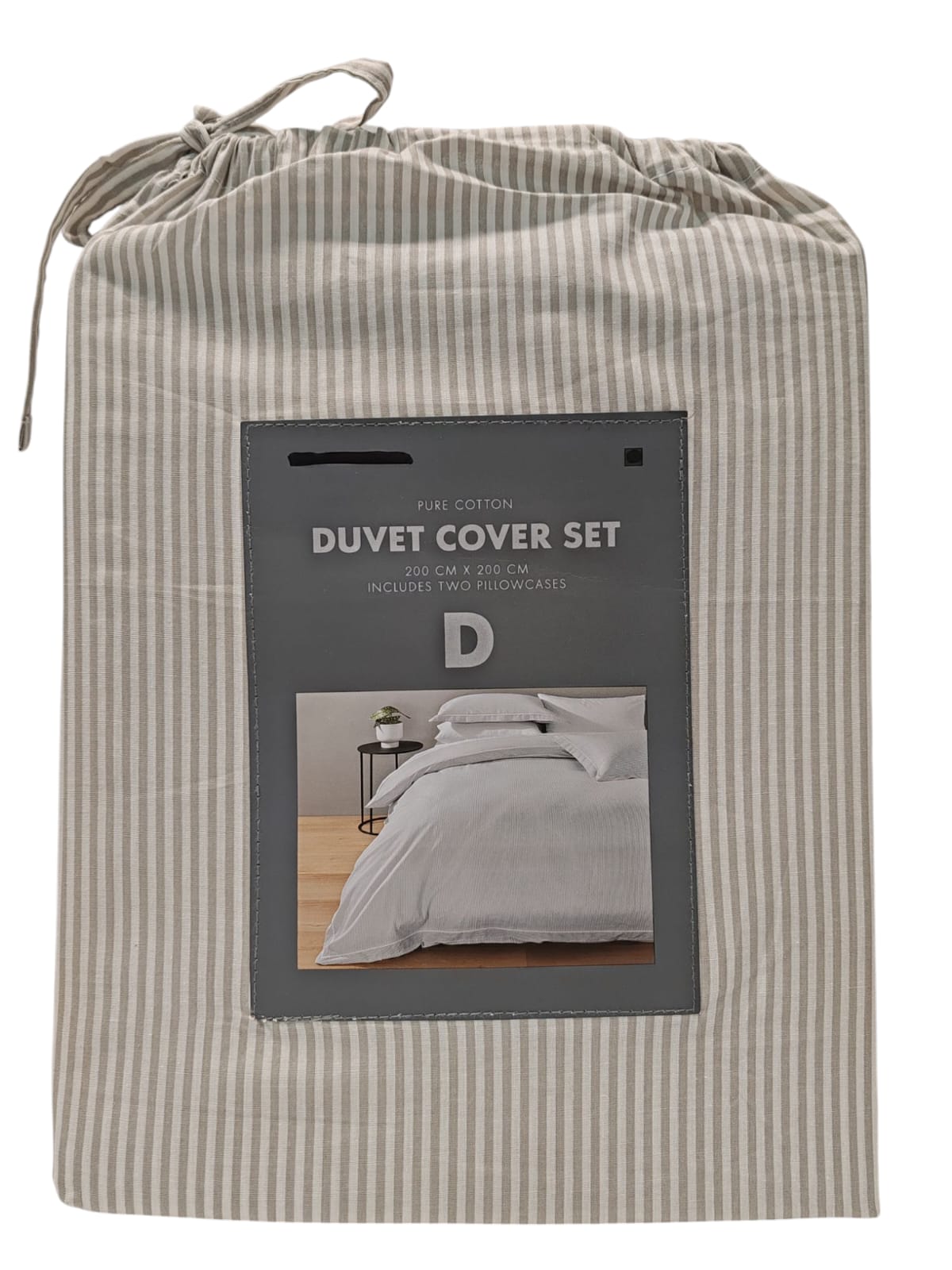 Chainstore 100% Cotton percale printed duvet Cover