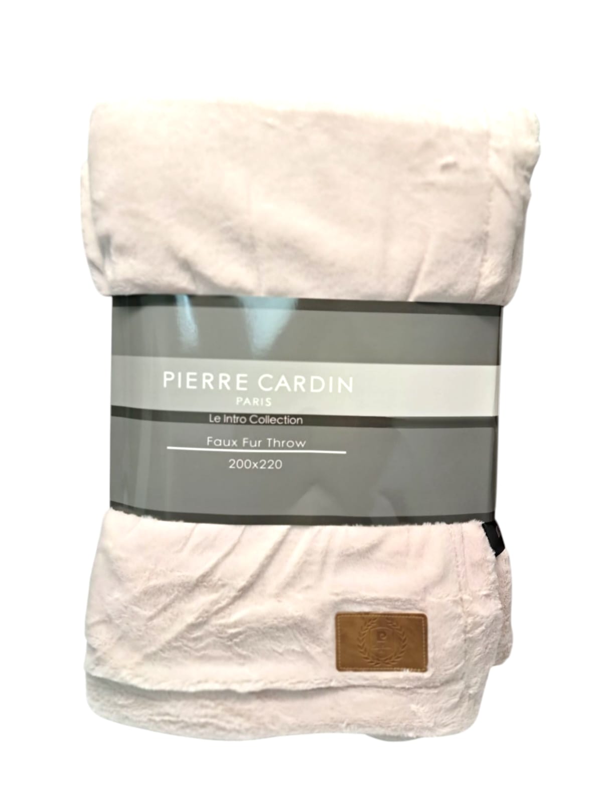 Pierre Cardin Rabbit Fur Sherpa Throws