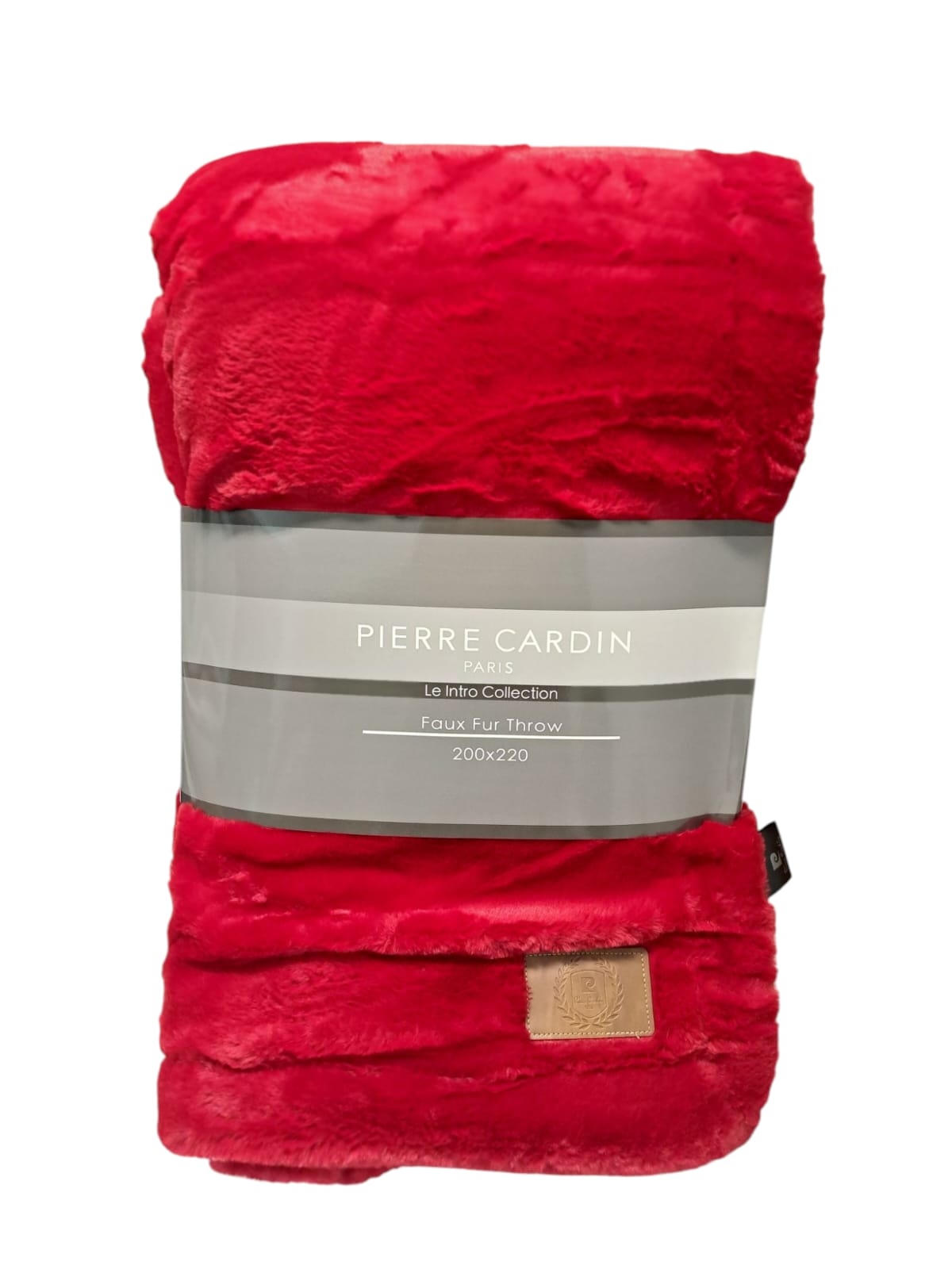 Pierre Cardin Rabbit Fur Sherpa Throws
