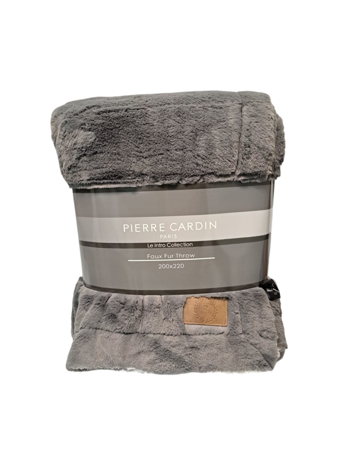 Pierre Cardin Rabbit Fur Sherpa Throws