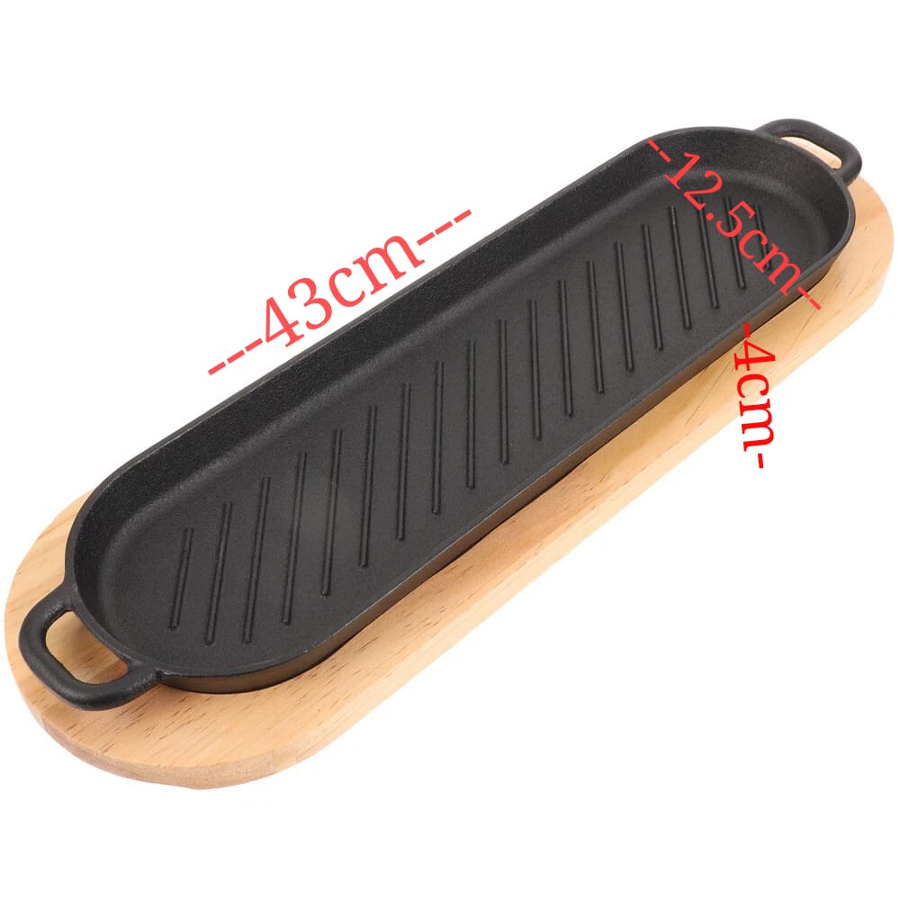 Long Sizzler Plater