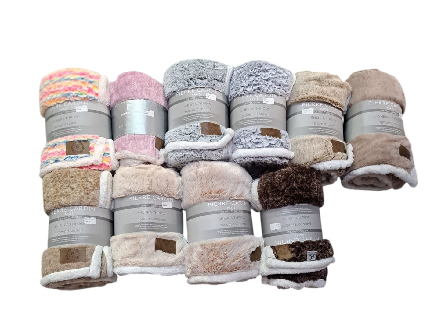 Faux Fur Sherpa Throws