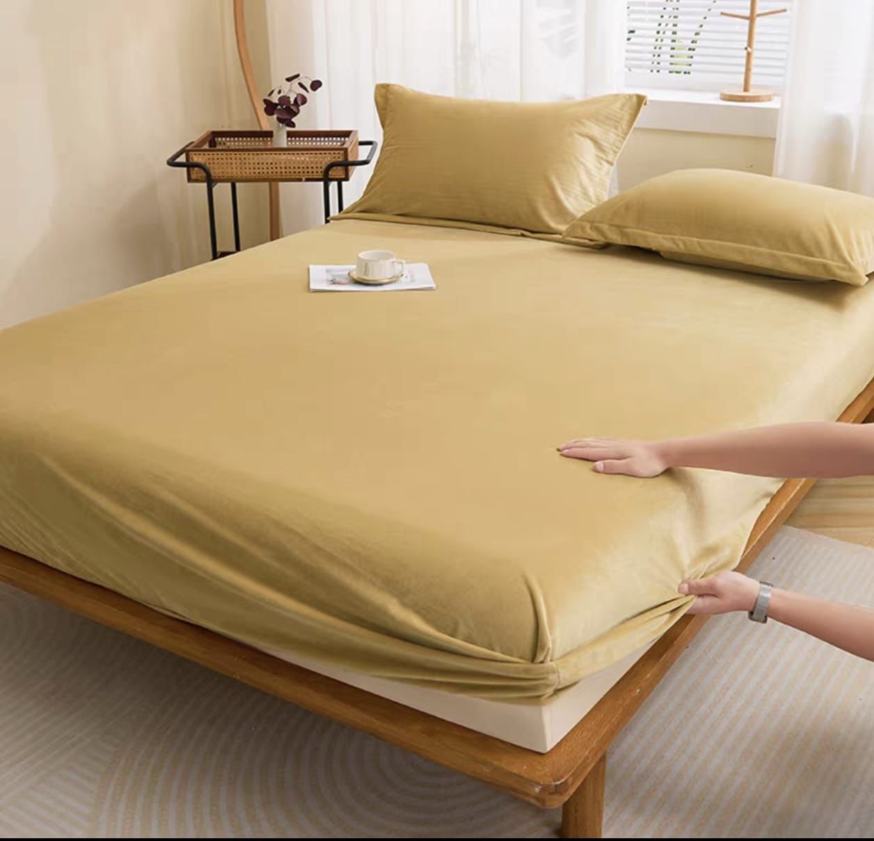 Velvet Bedsheet