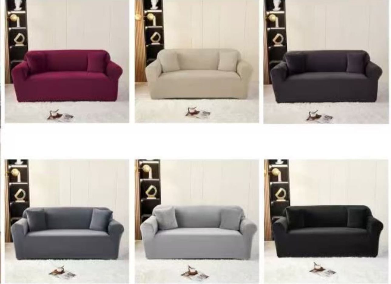 Plain Sofa Covers