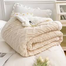 Geometric Pattern Sherpa Throw