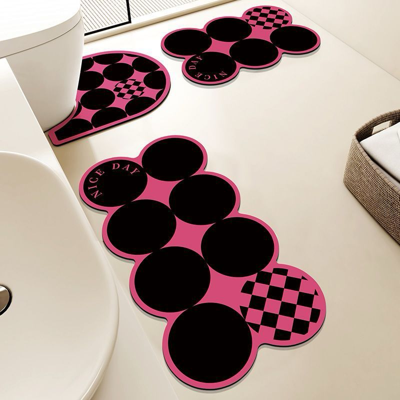 3 Piece Toilet Set Rubber