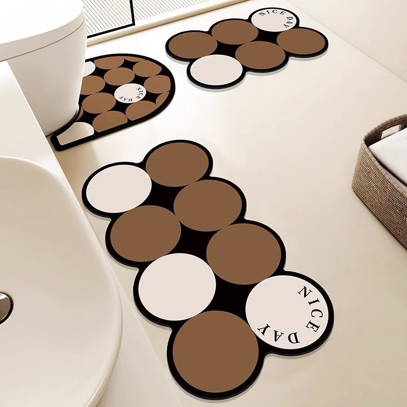 3 Piece Toilet Set Rubber
