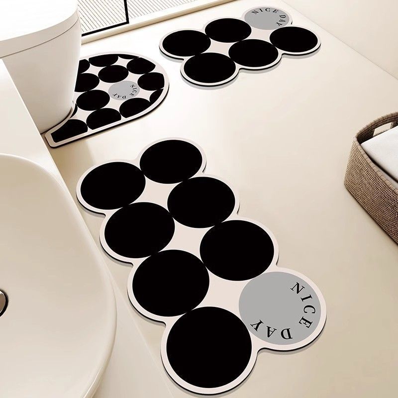 3 Piece Toilet Set Rubber