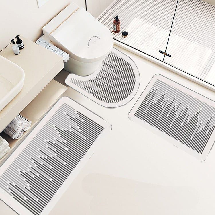 3 Piece Toilet Set Rubber