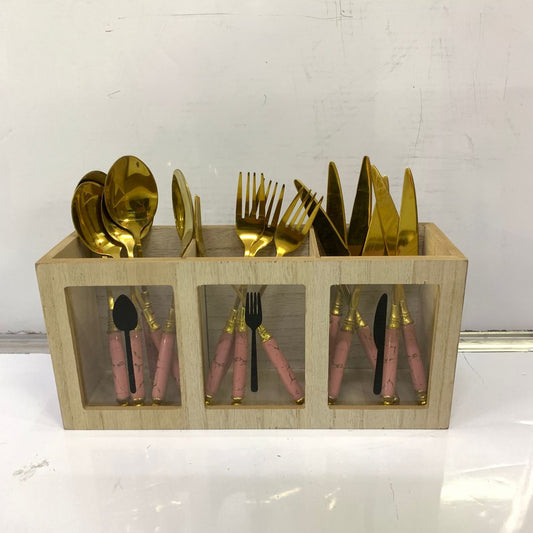 Wooden Cutlery Holder