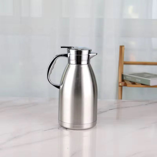 Silver Round Flask
