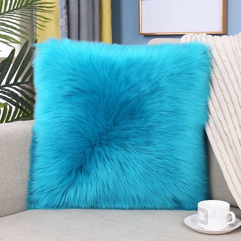 Plush Pillow Cover