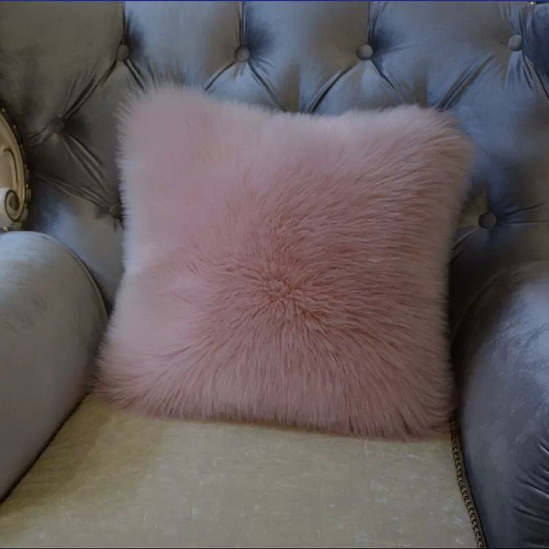 Plush Pillow Cover