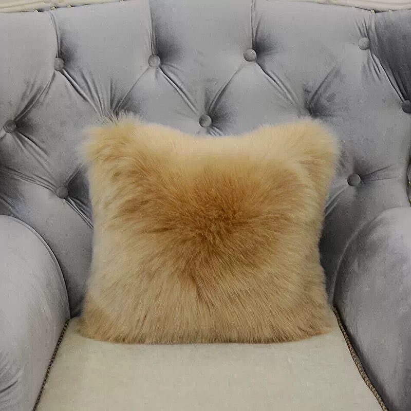 Plush Pillow Cover