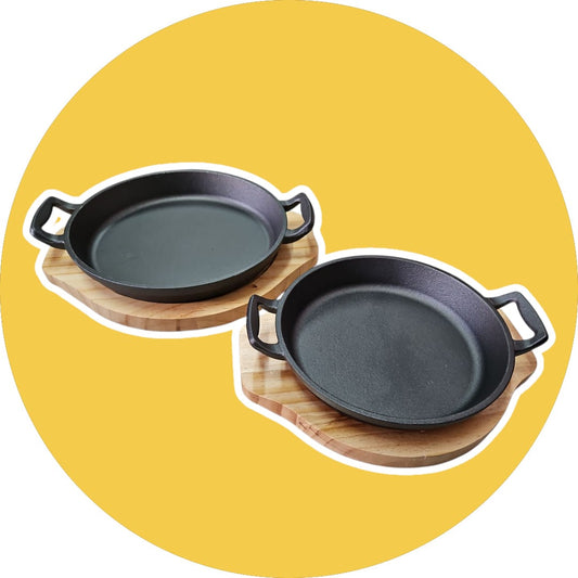 Round Sizzler Plate