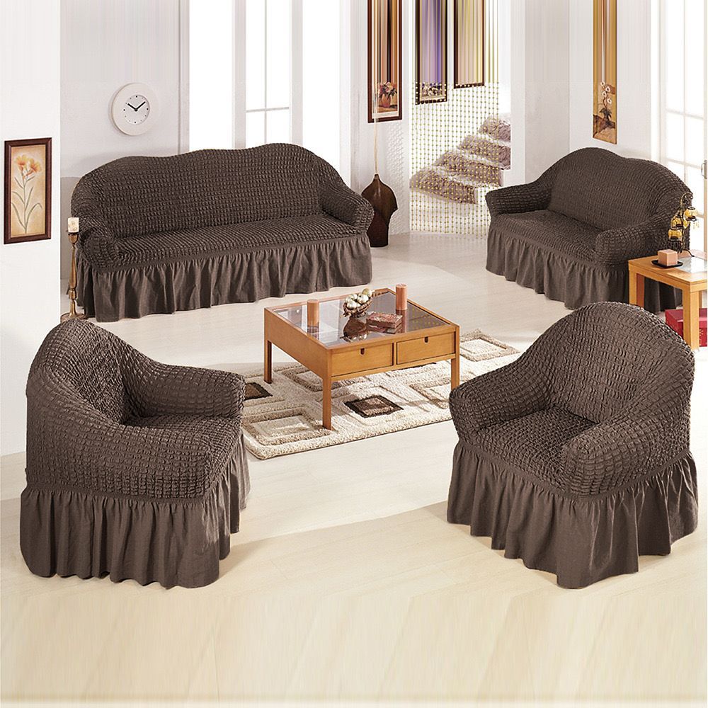 Frilled Sofa Cover