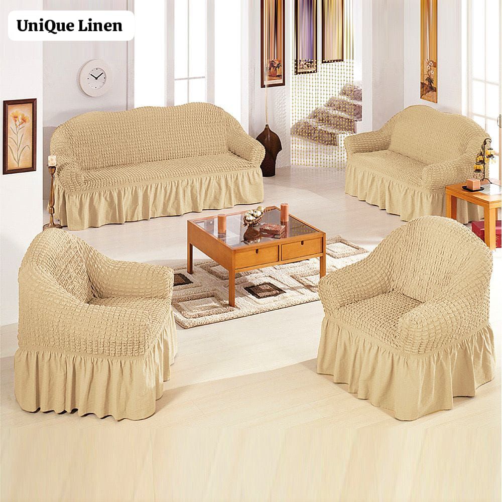 Frilled Sofa Cover