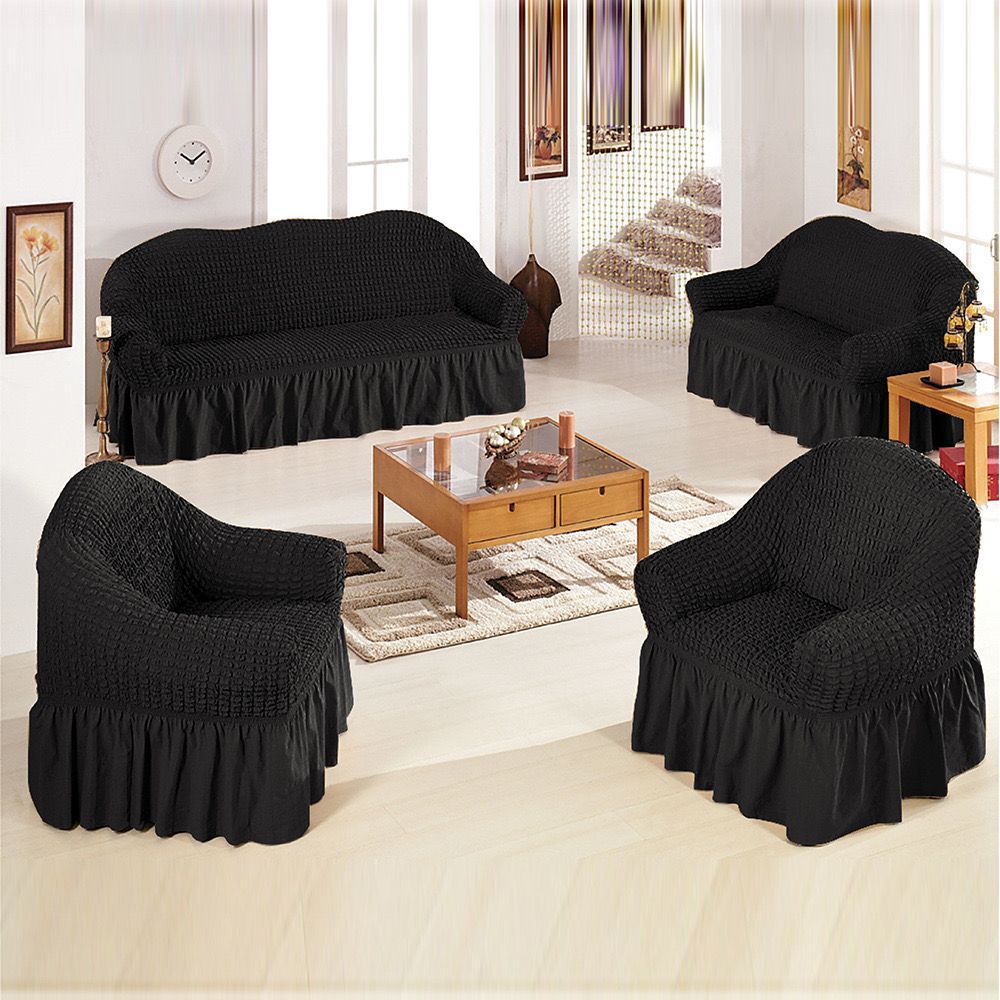 Frilled Sofa Cover